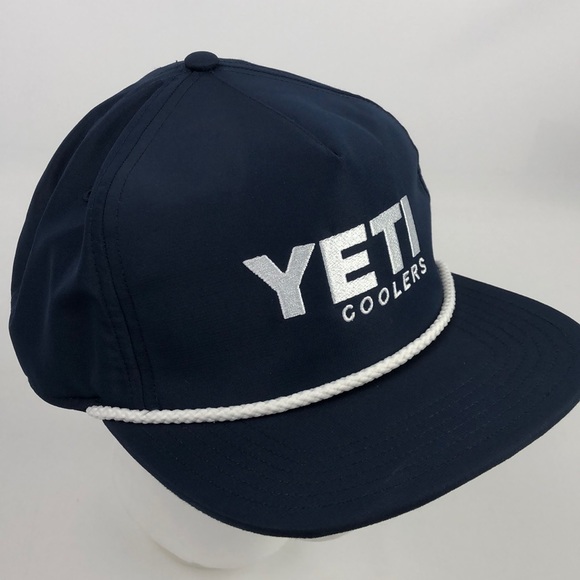 Yeti | Accessories | Yeti Coolers Navy Adjustable Rope Hat | Poshmark